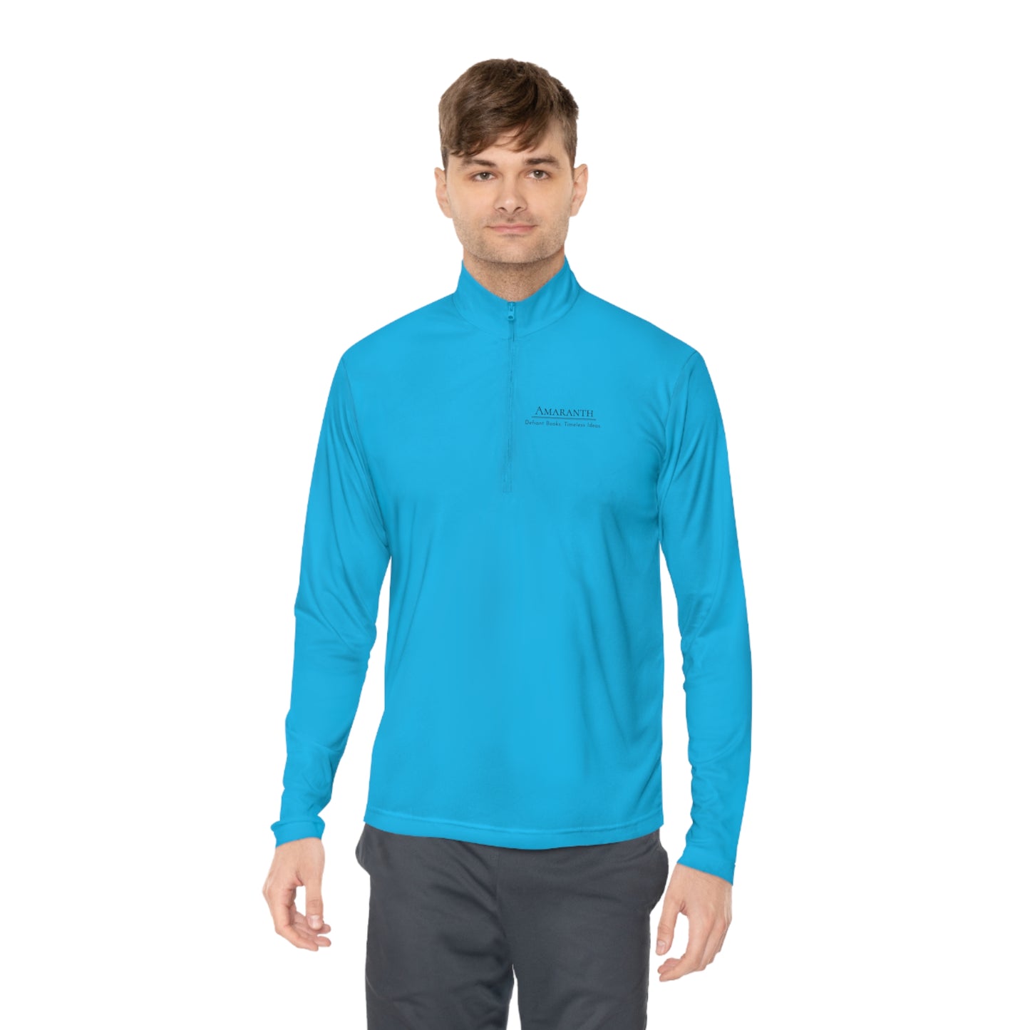 Amaranth Unisex Quarter-Zip Pullover