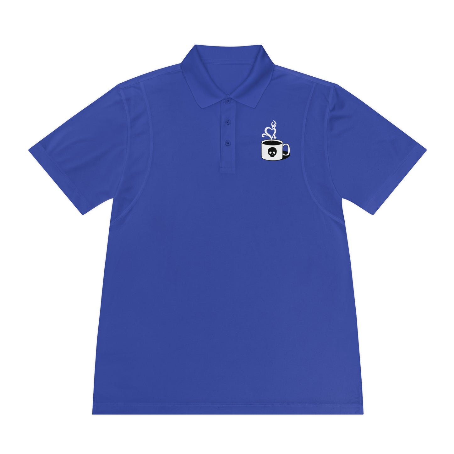 Amaranth Cup of Death Logo Men's Sport Polo Shirt