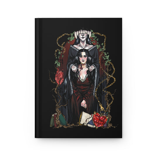 Bone White, Blood Red | Hardcover Journal Matte