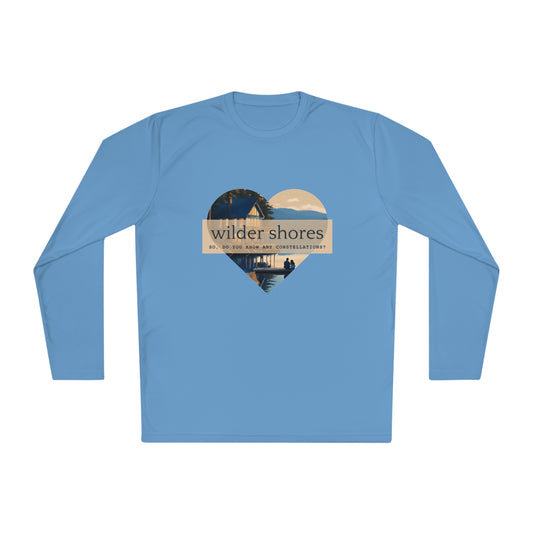 Wilder Shores Heart | Unisex Lightweight Long Sleeve Tee