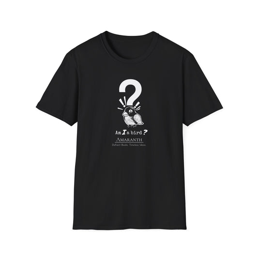 "Am I a Bird?!" WyoWriters | Unisex Softstyle T-Shirt