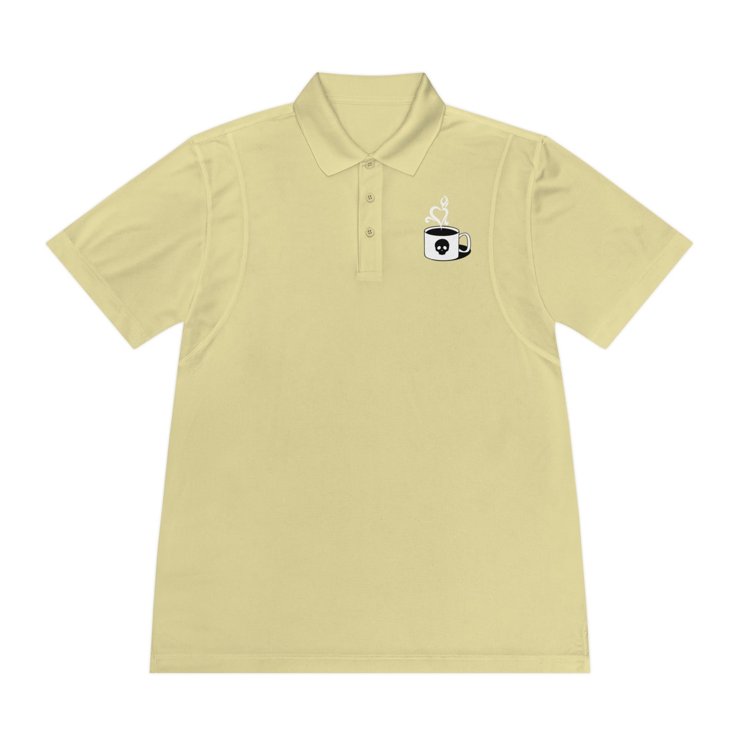 Amaranth Cup of Death Logo Men's Sport Polo Shirt