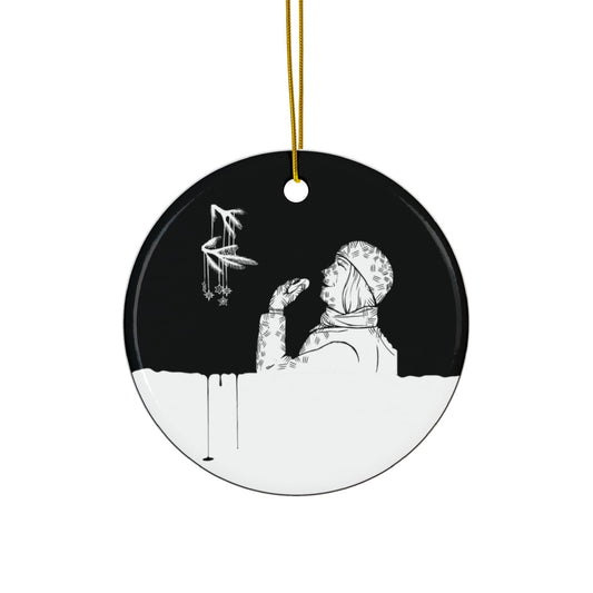 Vaniljkakor, Das Gift | Ceramic Ornaments, 2-Side Print, (1pc, 3pcs, 5pcs, 10pcs)