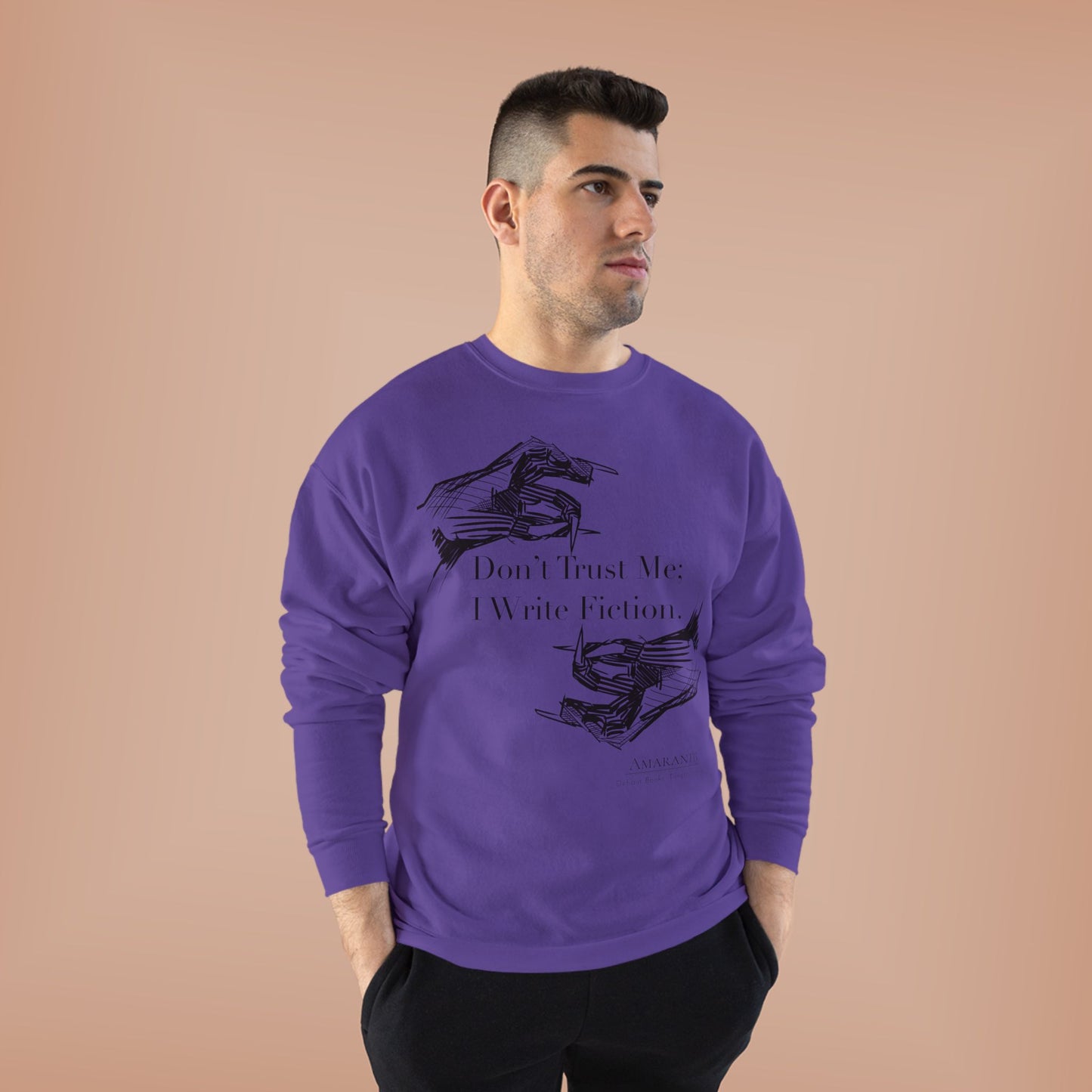 Don't Trust Me | Unisex EcoSmart® Crewneck Sweatshirt