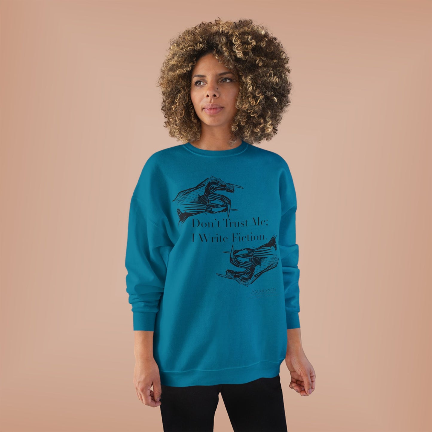 Don't Trust Me | Unisex EcoSmart® Crewneck Sweatshirt