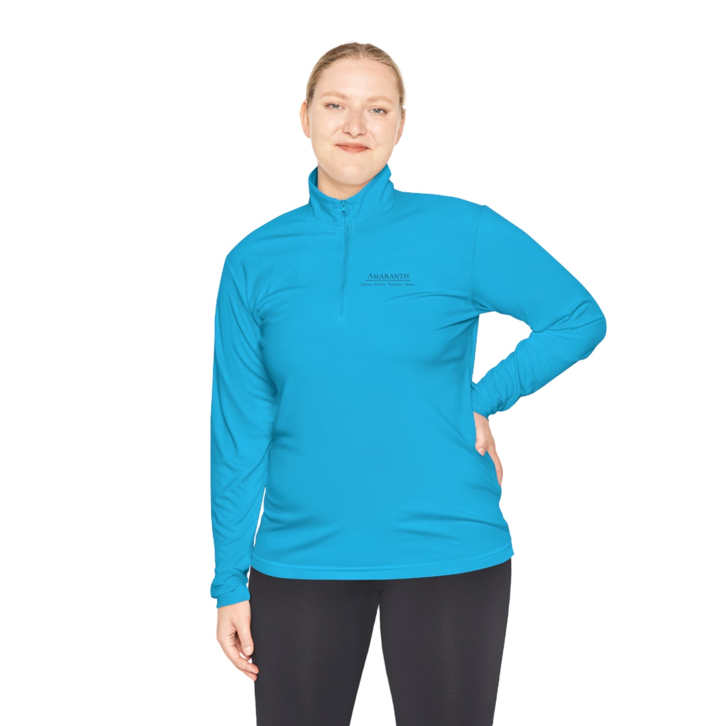 Amaranth Unisex Quarter-Zip Pullover