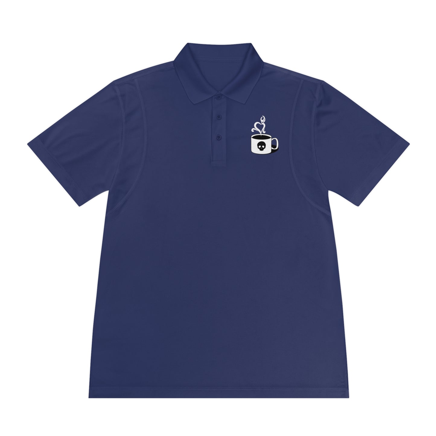 Amaranth Cup of Death Logo Men's Sport Polo Shirt