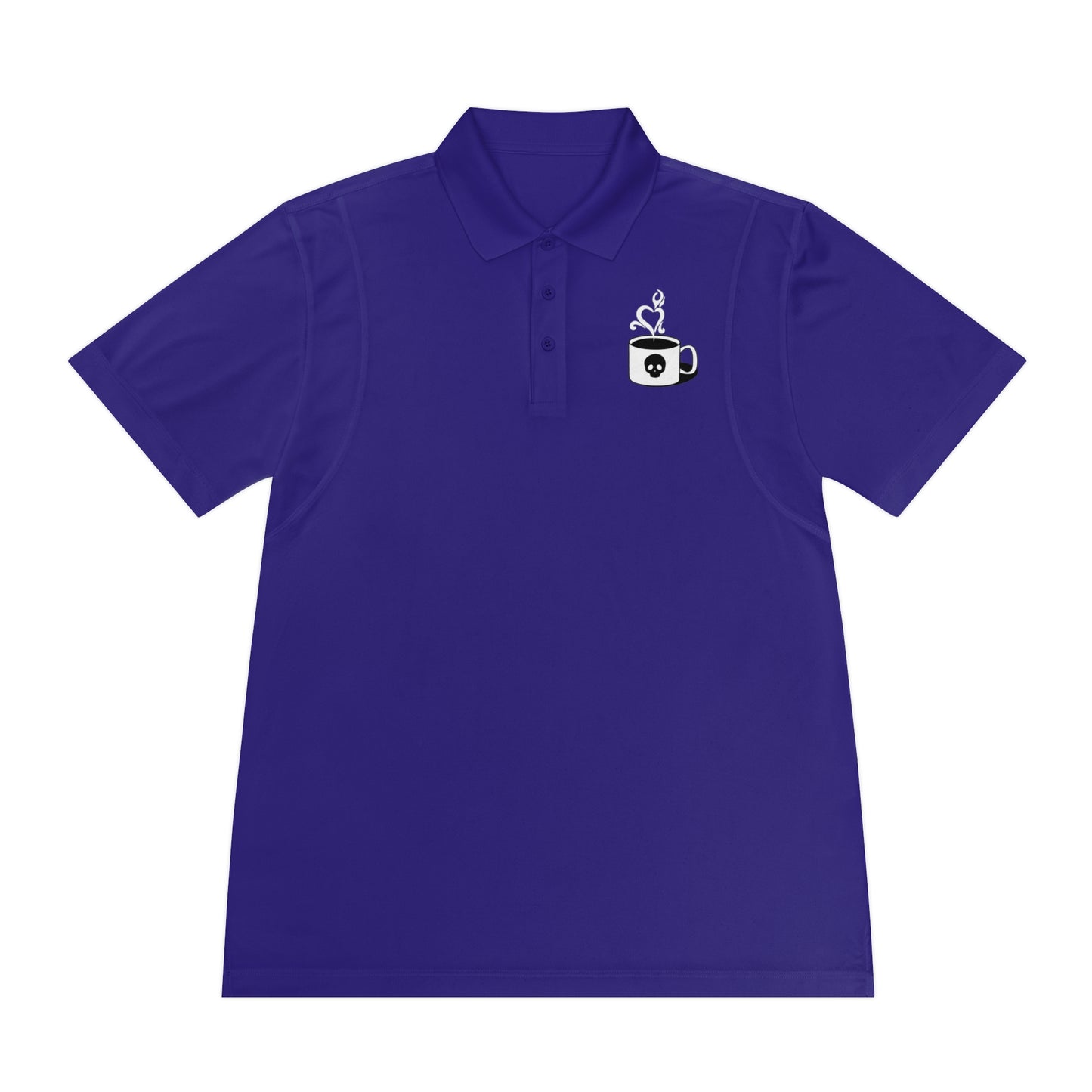 Amaranth Cup of Death Logo Men's Sport Polo Shirt